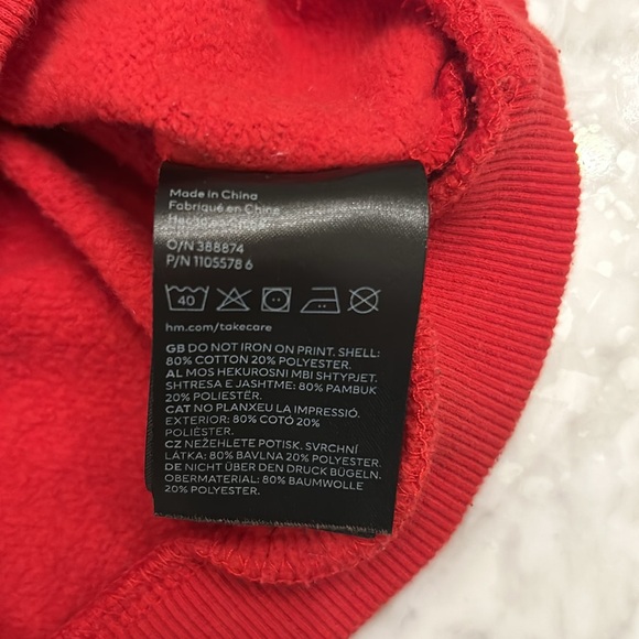 12-18M H&M x Disney Mickey and friends sweater - Picture 4 of 5